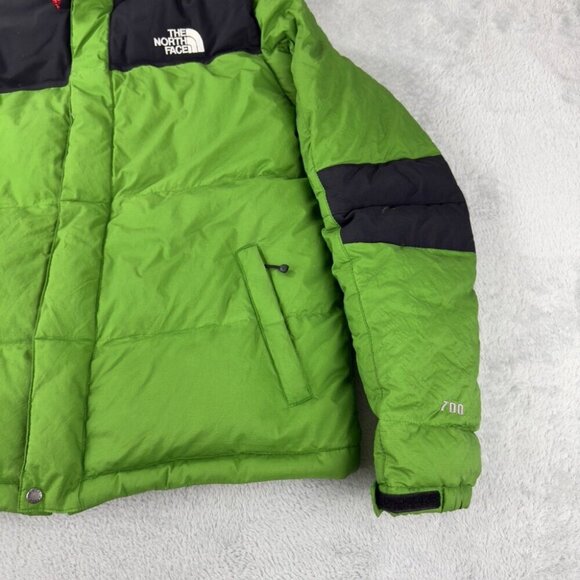 The North Face 700 Fill Green Down Puffer Jacket Youth Size 12-14 - Picture 13 of 14